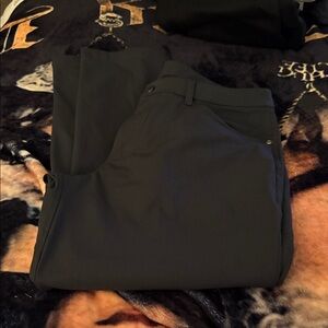 Lululemon ABC trousers Men's dark gray Pants-34x30-very lightly worn!